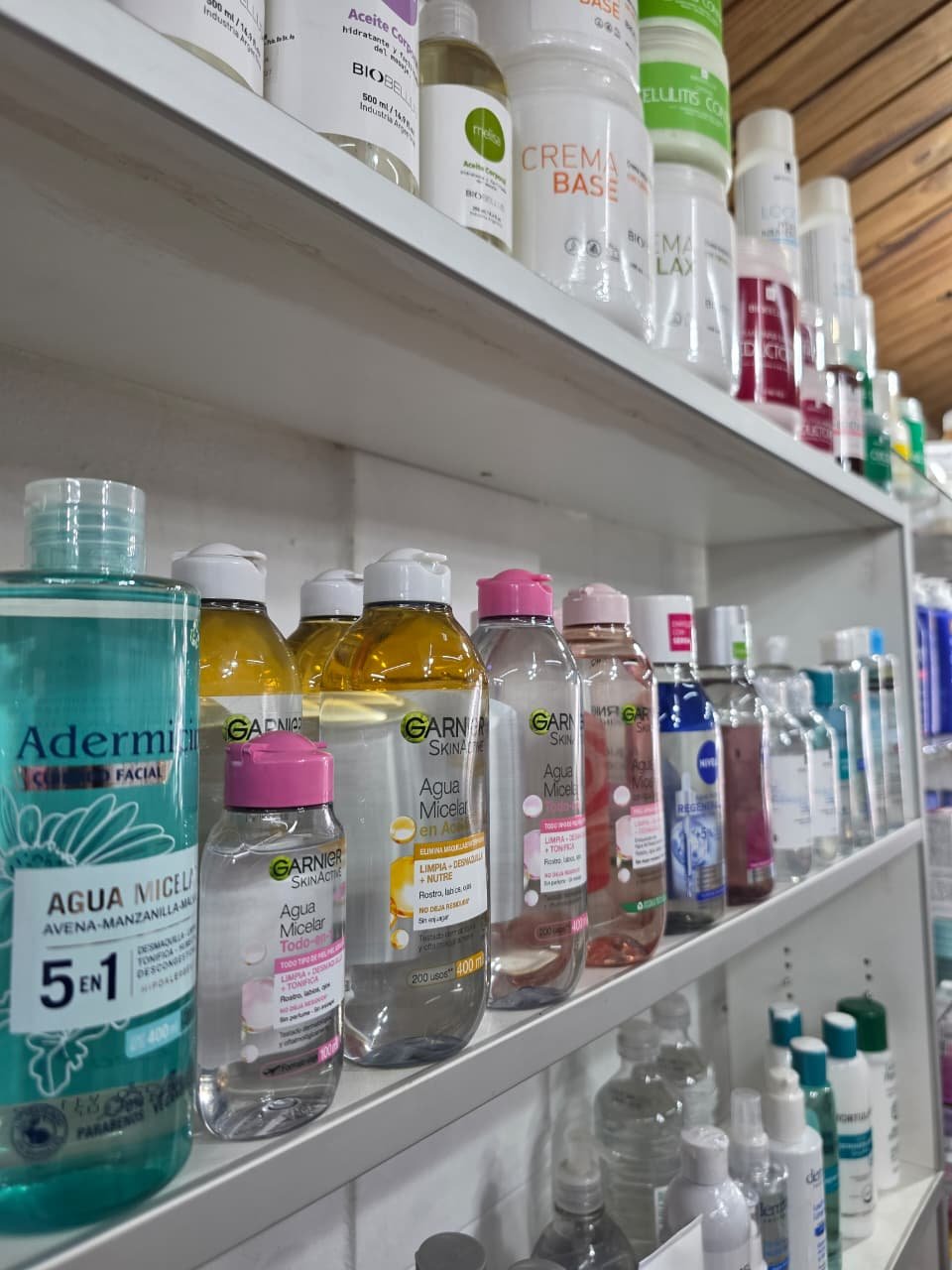 variedad en agua micelar